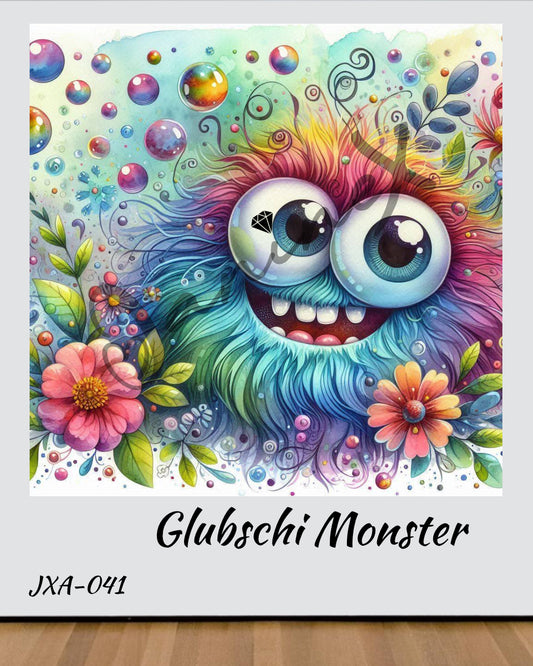 VORBESTELLUNG Diamond Painting ECKIG JXA-041 - Glubschi Monster