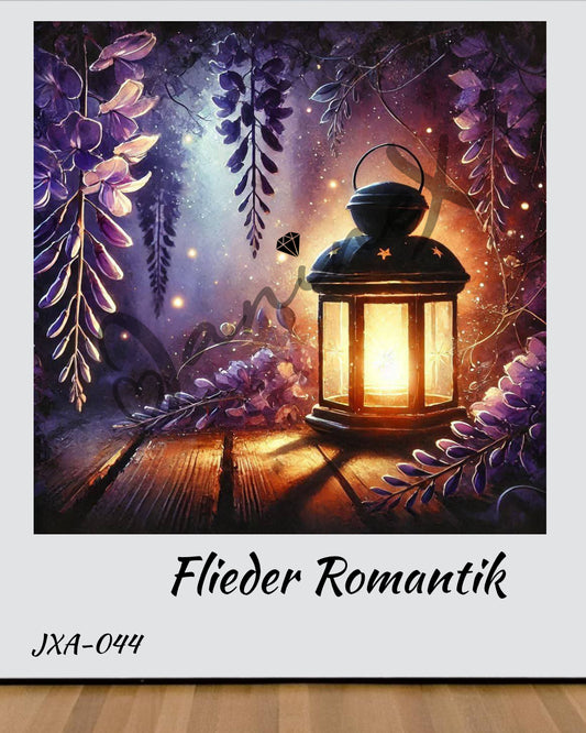 VORBESTELLUNG Diamond Painting ECKIG JXA-044 - Flieder Romantik