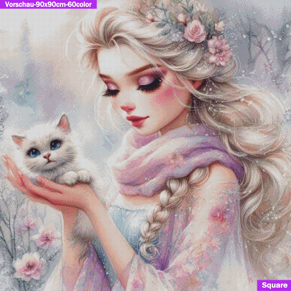 VORBESTELLUNG Diamond Painting ECKIG JXA-053 - Lina und Snow