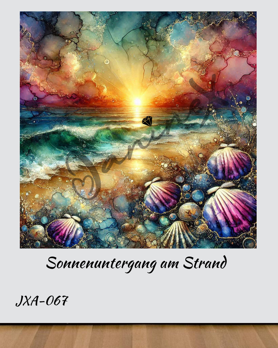 VORBESTELLUNG Diamond Painting ECKIG JXA-067 - Sonnenuntergang am Strand