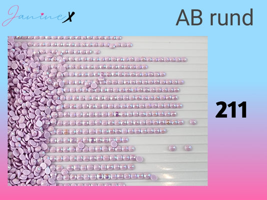 RUND AB Steine  - Farbnummer #211