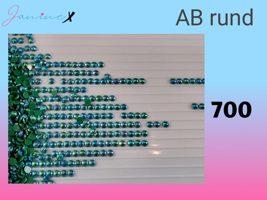 RUND AB Steine  - Farbnummer #700