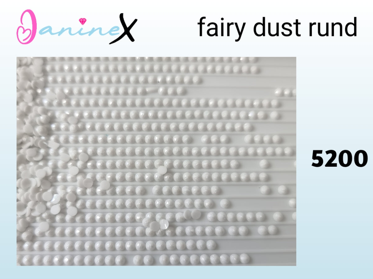 HARZ FairyDust (Schimmersteine) RUND - wähle deine Farbe