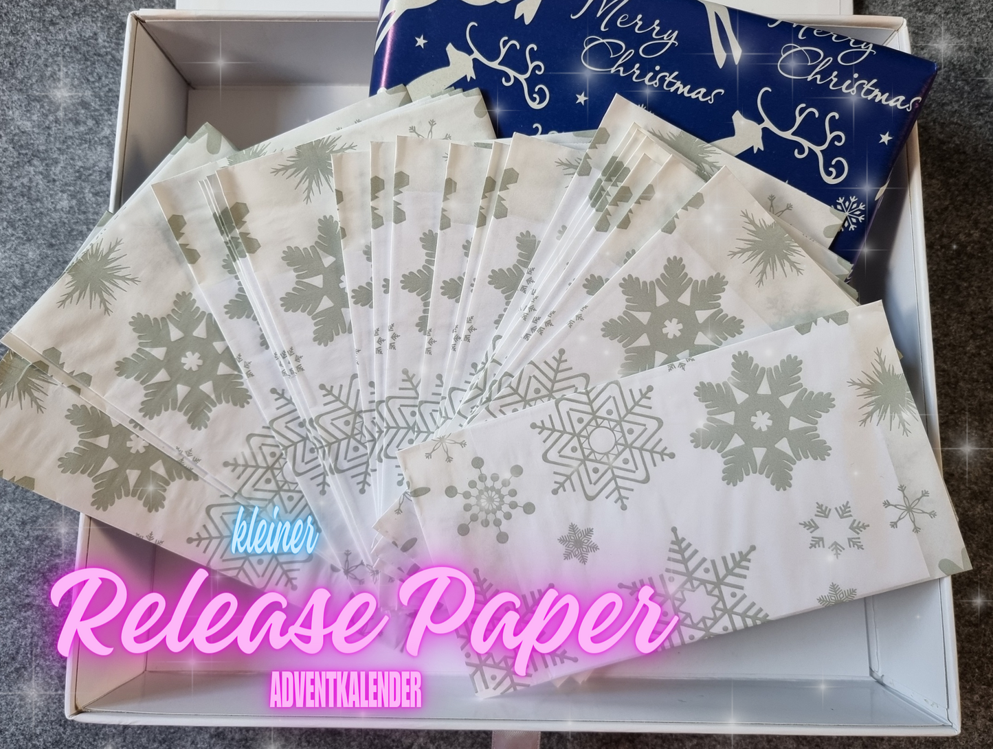 kleiner Diamond Painting Release Paper Adventskalender