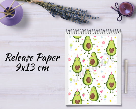 Diamond Painting Motiv Release Paper 9x13 - Avocado