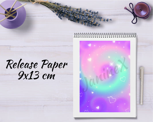 Diamond Painting Motiv Release Paper 9x13 - Love Galaxy