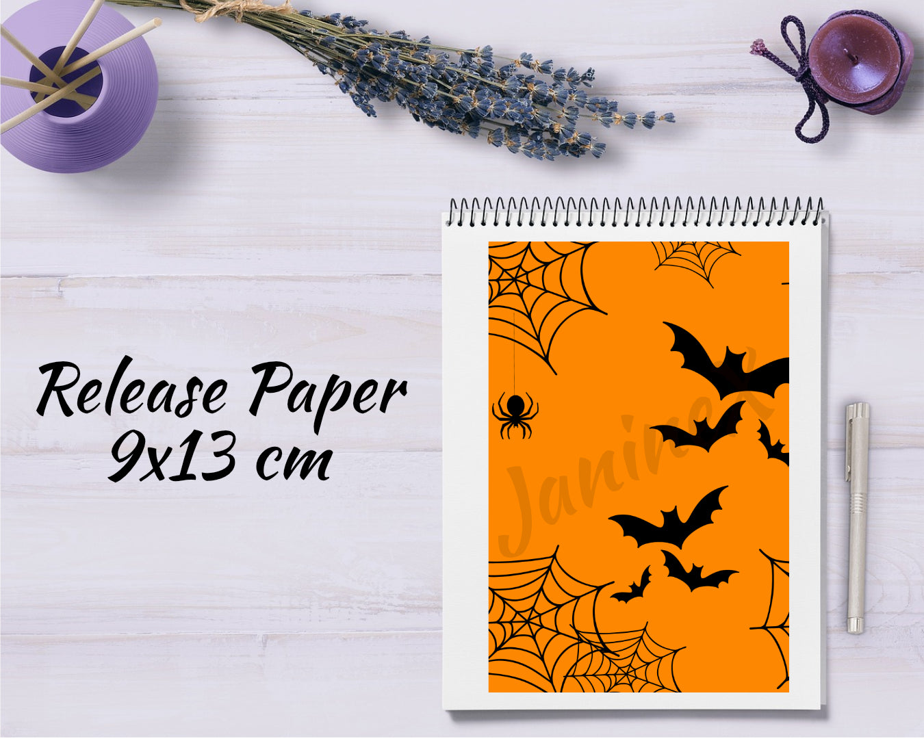 Diamond Painting Motiv Release Paper 9x13 - Halloween