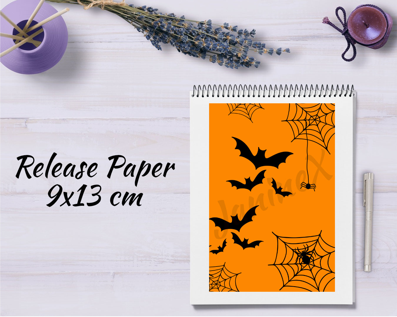 Diamond Painting Motiv Release Paper 9x13 - Halloween