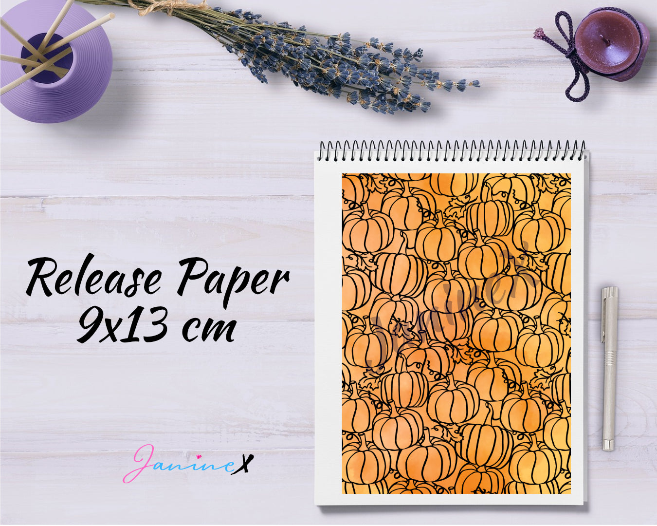 Diamond Painting Motiv Release Paper 9x13 - Halloween