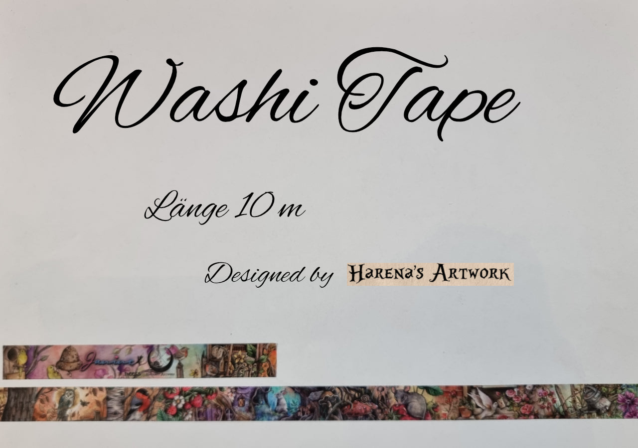 Diamond Painting Washi Tape/Abklebeband 10 m by JanineX  - by Harena